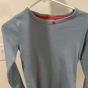 Unworn Mini Boden blue long sleeve.